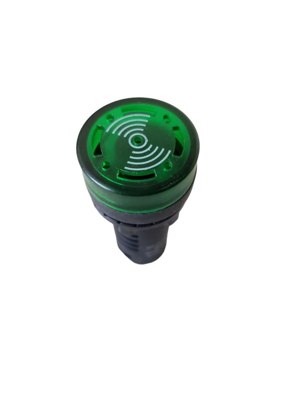 Indicador Buzer Led Mm Verde Schnauzer Electric